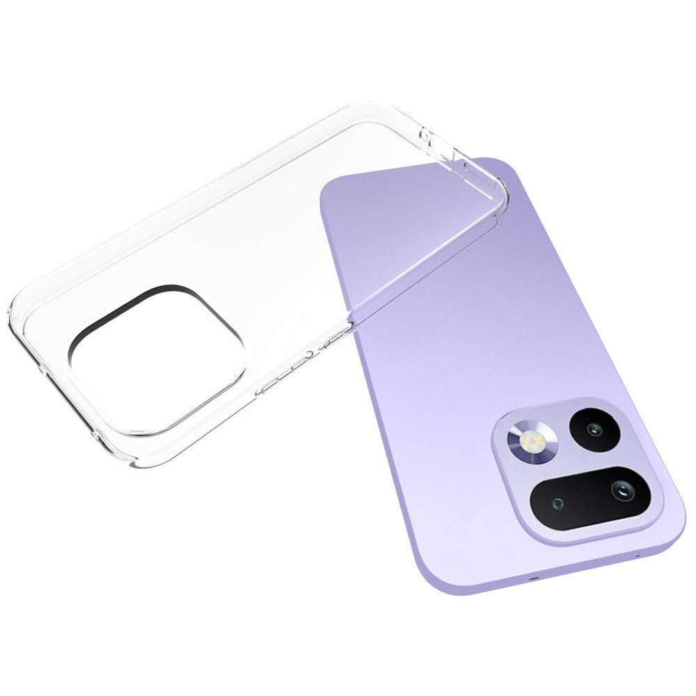 Realme 16 Pro EIDERWOOD Fleksibelt Plast Bagside Cover - Gennemsigtig