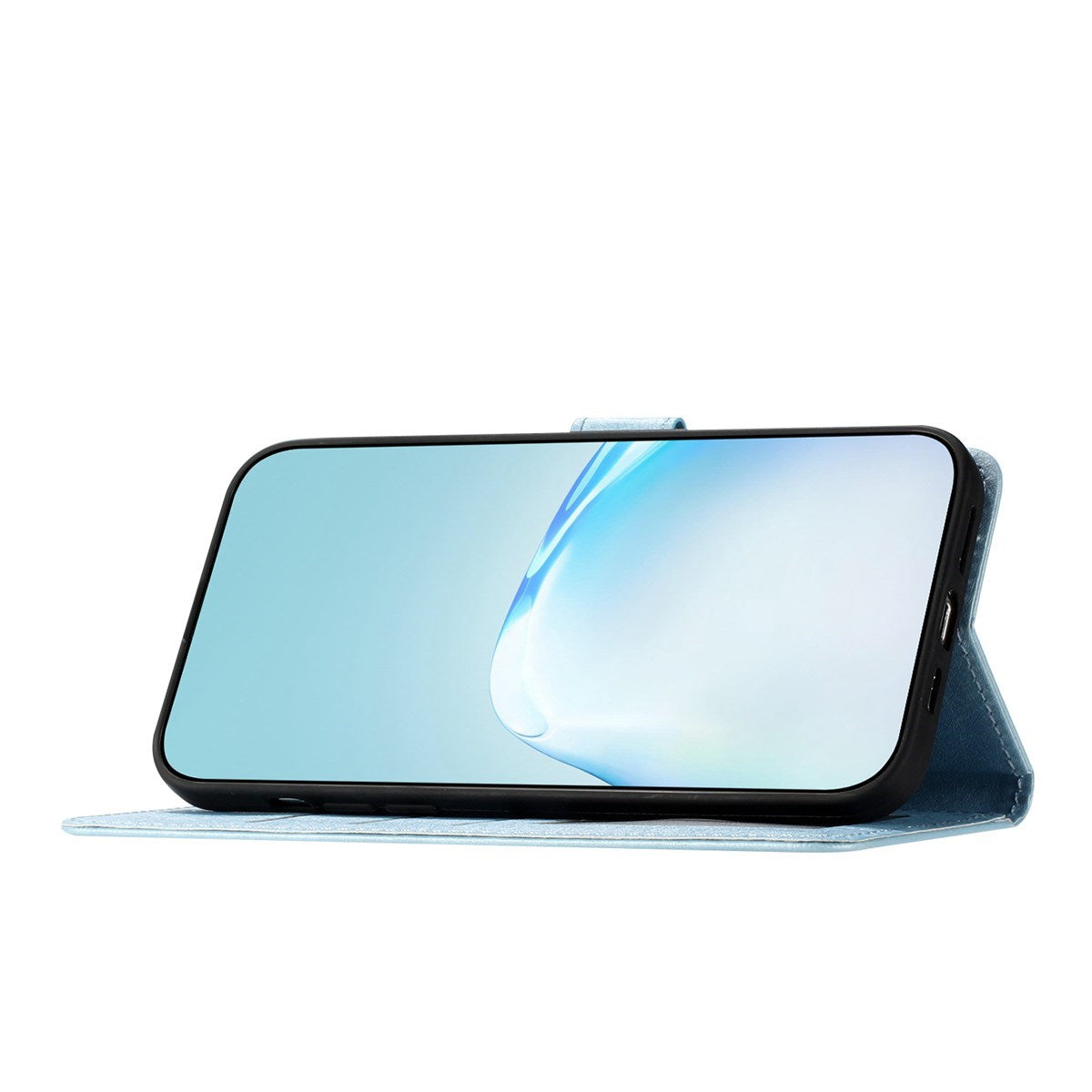 Xiaomi Redmi Note 15 (5G) / Poco M8 (5G) EIDERWOOD Kunstlæder Flip Cover inkl. Strop - Blå