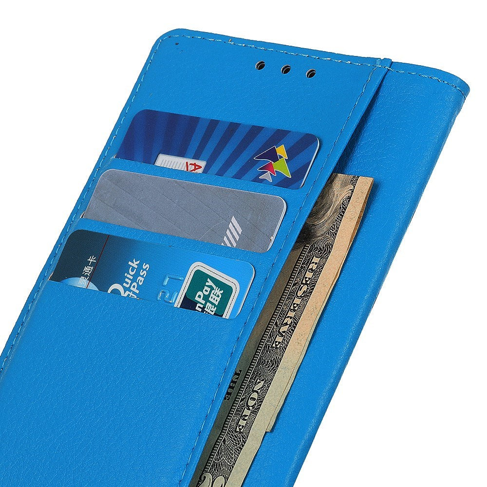 Motorola Edge 70 Fusion EIDERWOOD Kunstlæder Flip Cover - Blå