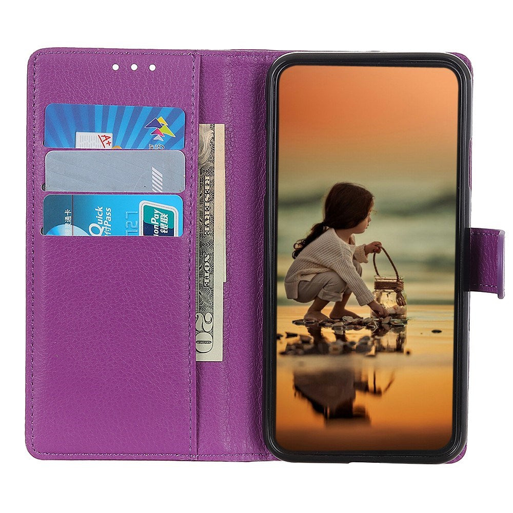 Motorola Edge 70 Fusion EIDERWOOD Kunstlæder Flip Cover - Lilla