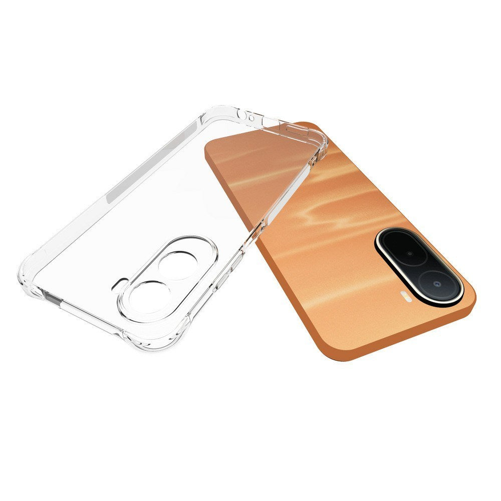 Xiaomi Redmi A7 Pro EIDERWOOD Fleksibelt Plast Bagside Cover m. Stødabsorberende Hjørner - Gennemsigtig