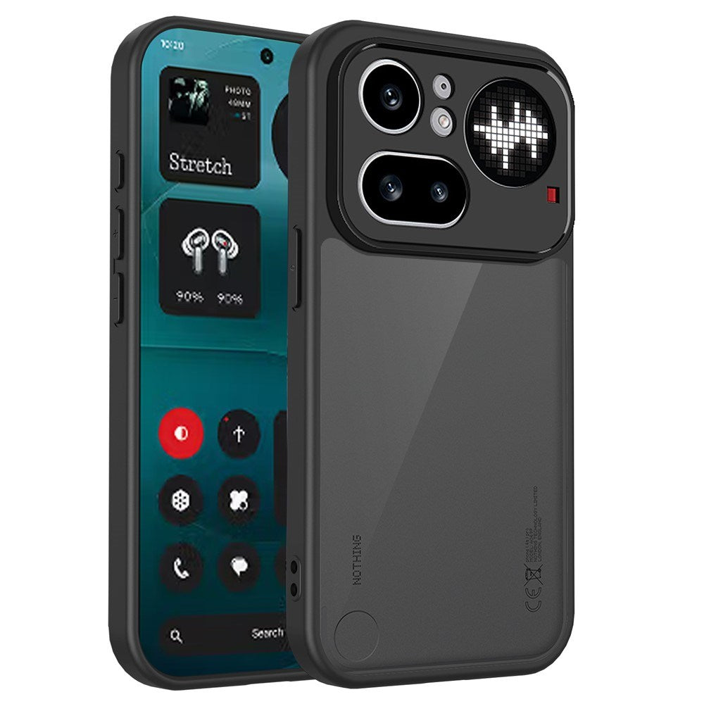 Nothing Phone (4) Pro EIDERWOOD Mat Hybrid Mobil Cover - Sort