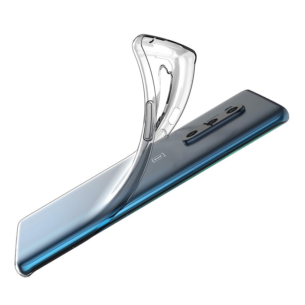EIDERWOOD OnePlus 8 Pro Fleksibel Plastik Mobil Cover - Gennemsigtig