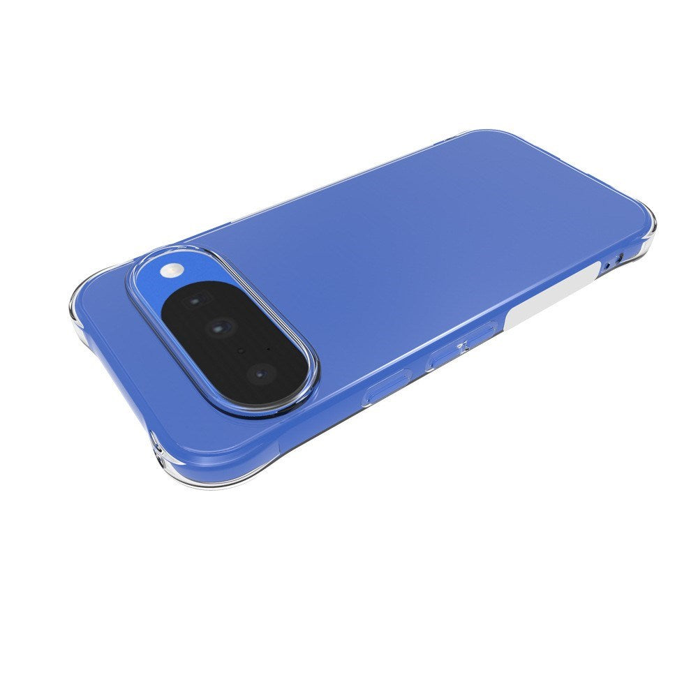 Google Pixel 11 EIDERWOOD Fleksibelt Plast Bagside Cover m. Forstærkede Hjørner - Gennemsigtig