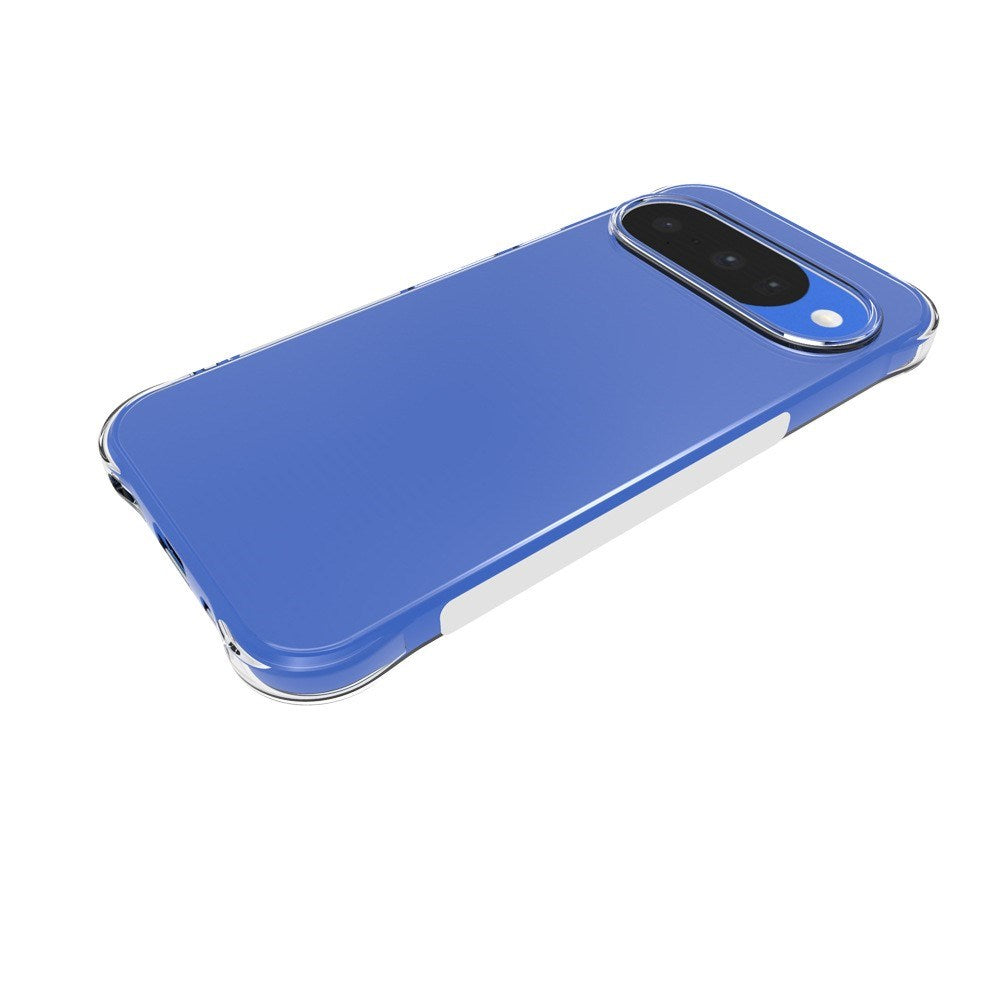 Google Pixel 11 EIDERWOOD Fleksibelt Plast Bagside Cover m. Forstærkede Hjørner - Gennemsigtig