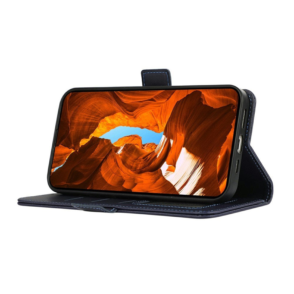 EIDERWOOD Google Pixel 11 Pro XL Flipcover - Indbygget RFID-Blocker & Kortholder - Mørkeblå
