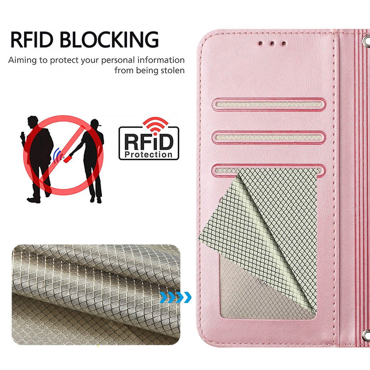 Honor 600 / 600 Pro EIDERWOOD Kunstlæder Flip Cover inkl. Strop - Lyserød