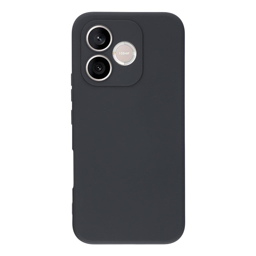 Honor 600 Lite EIDERWOOD Foret Fleksibelt Plast Bagside Cover - Sort