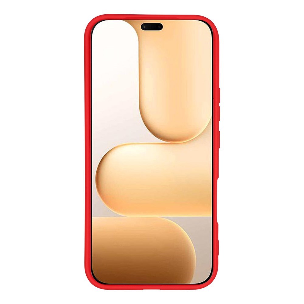 Honor 600 Lite EIDERWOOD Foret Fleksibelt Plast Bagside Cover - Rød