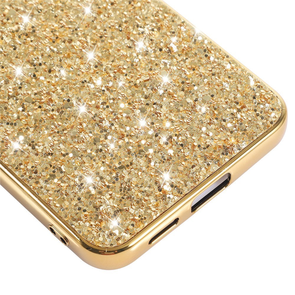 Samsung Galaxy A57 EIDERWOOD Glitter Bagside Cover - Rose Gold