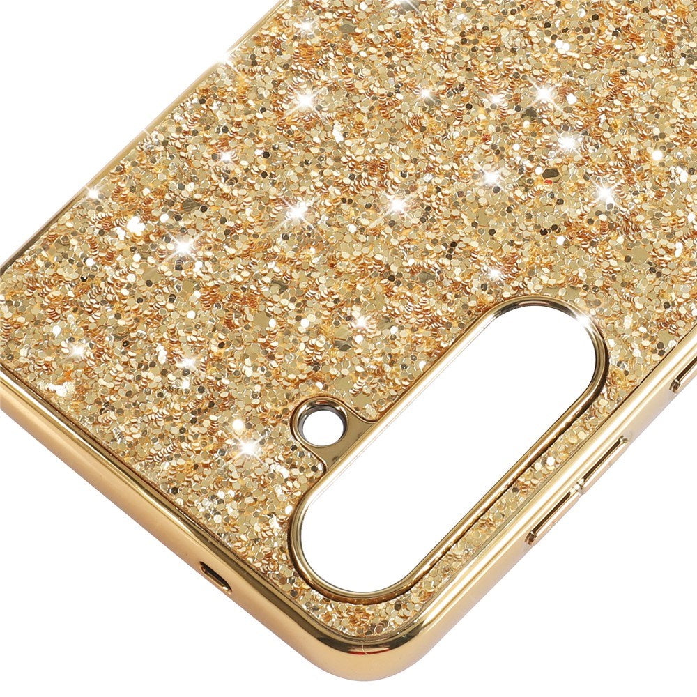 Samsung Galaxy A57 EIDERWOOD Glitter Bagside Cover - Sølv