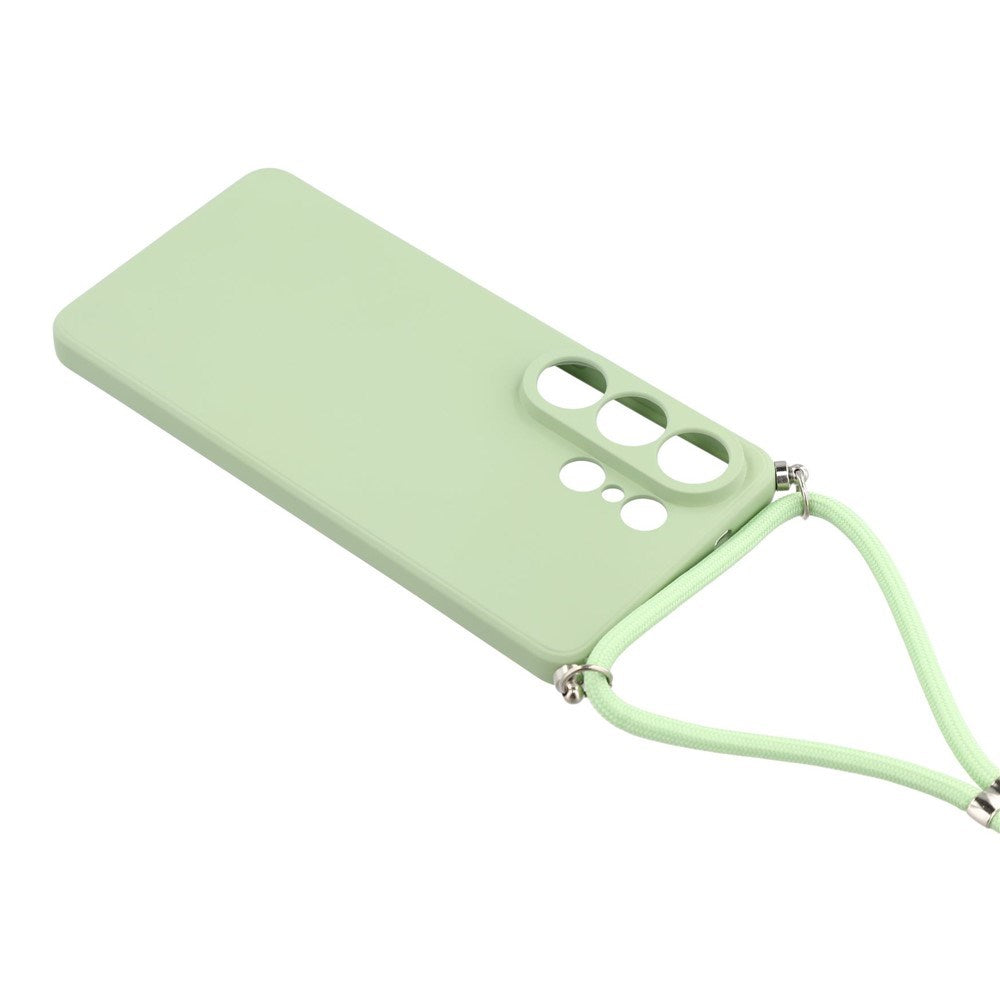 Samsung Galaxy S26 Ultra EIDERWOOD Foret Plast Bagside Cover m. Strop - Lysegrøn