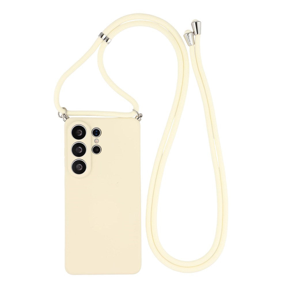 Samsung Galaxy S26 Ultra EIDERWOOD Foret Plast Bagside Cover m. Strop - Beige