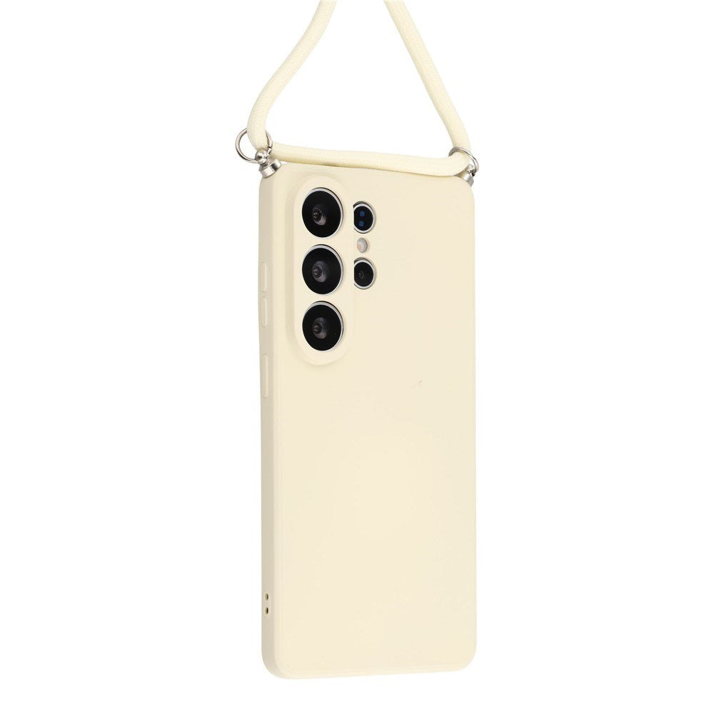 Samsung Galaxy S26 Ultra EIDERWOOD Foret Plast Bagside Cover m. Strop - Beige