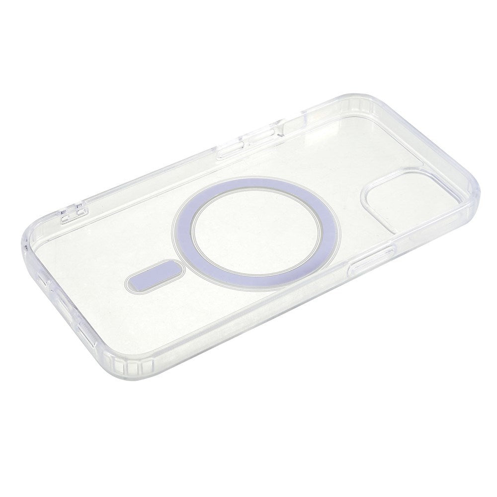 EIDERWOOD iPhone 13 Hybrid Plast Bagside Cover - MagSafe Kompatibel - Gennemsigtig / Hvid