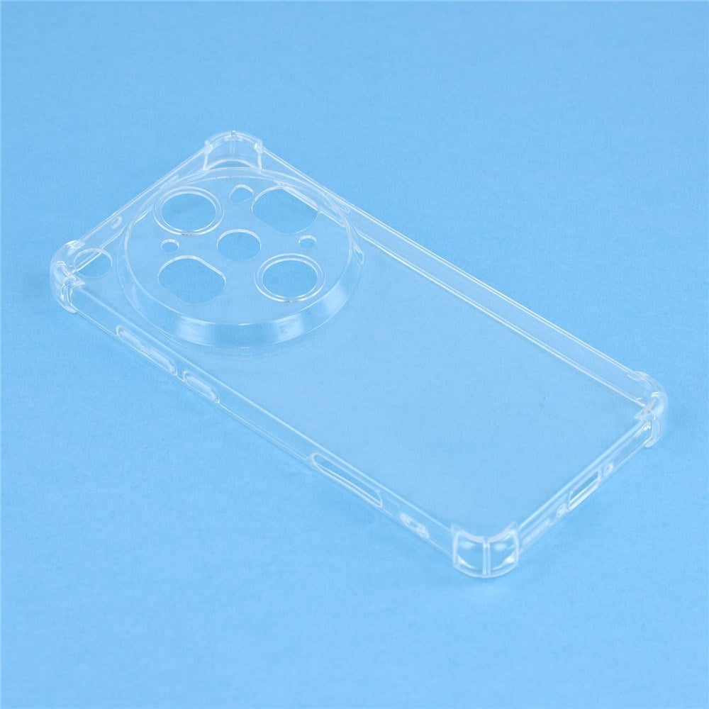 OPPO Find X9 Ultra EIDERWOOD Fleksibelt Plast Bagside Cover m. Stødabsorberende Hjørner - Gennemsigtig