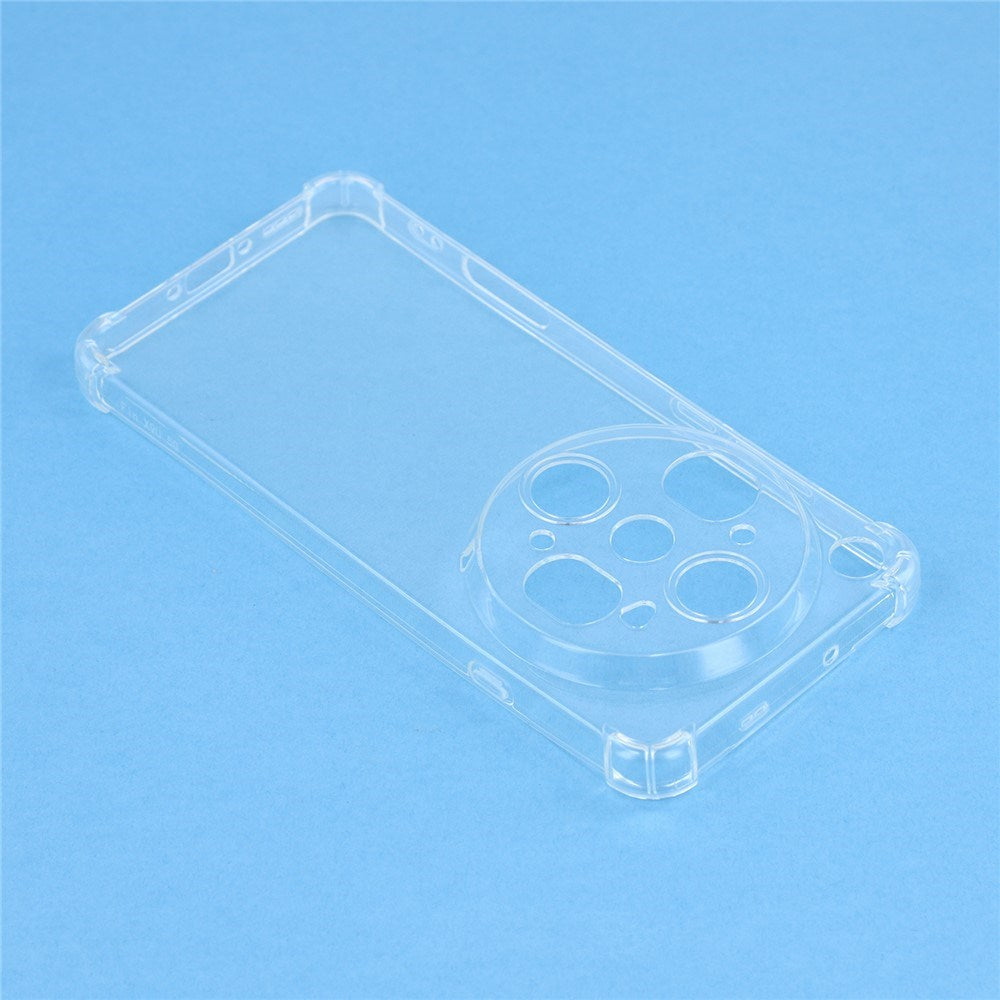 OPPO Find X9 Ultra EIDERWOOD Fleksibelt Plast Bagside Cover m. Stødabsorberende Hjørner - Gennemsigtig