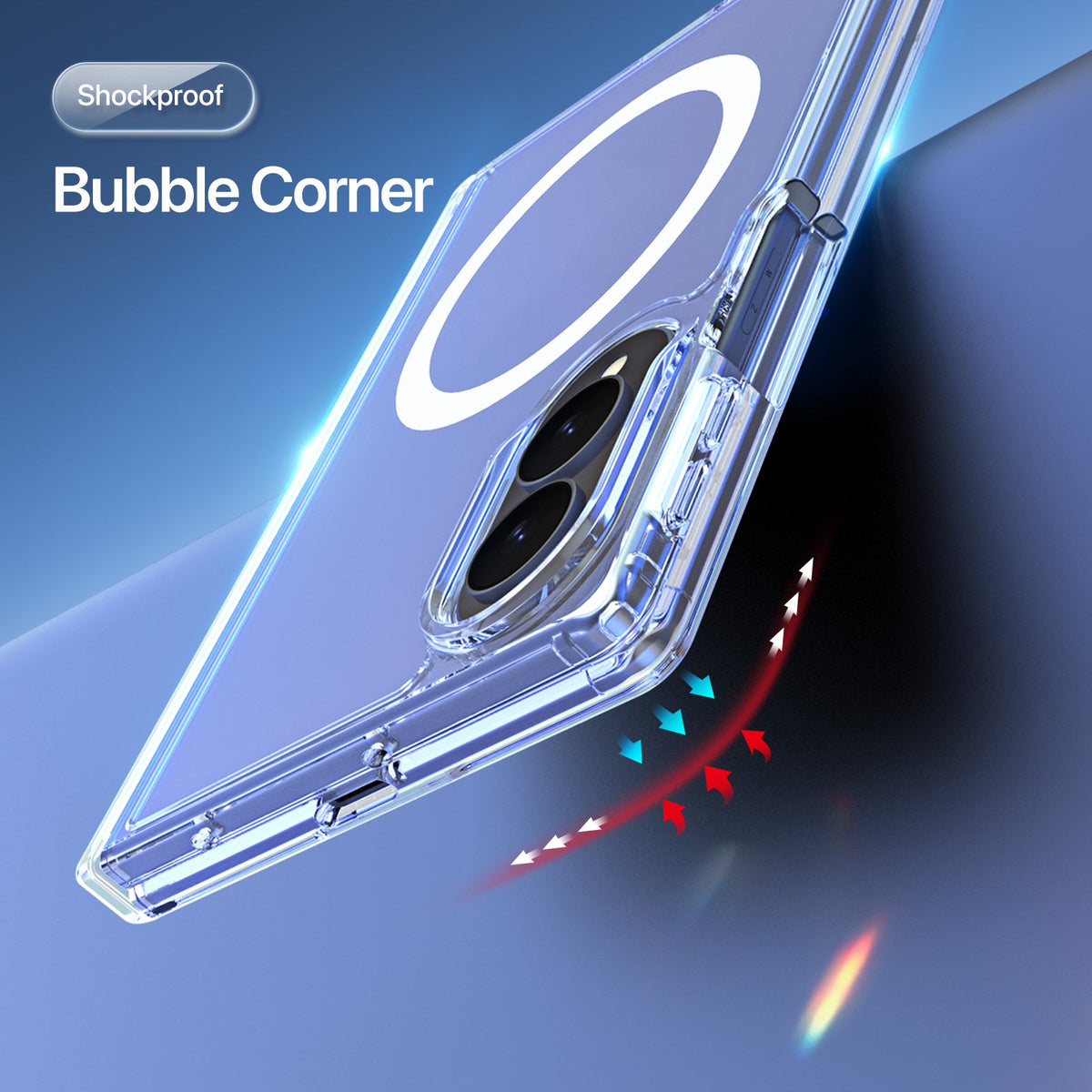 Samsung Galaxy Z Fold8 DUX DUCIS Hybrid Bagsidecover - Gennemsigtig