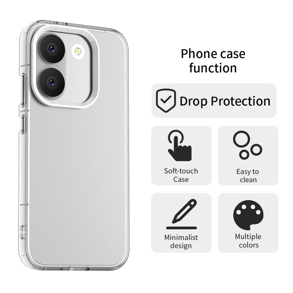 Xiaomi Poco X8 Pro EIDERWOOD Hybrid Mobilcover - Mat Bagside - Grå