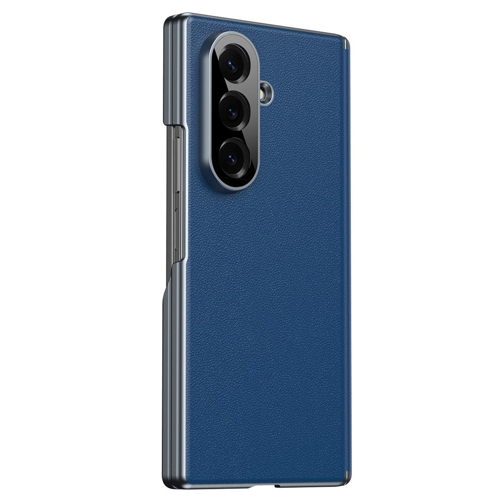 Samsung Galaxy Z Fold8 Kunstlæder Mobil Cover - Blå