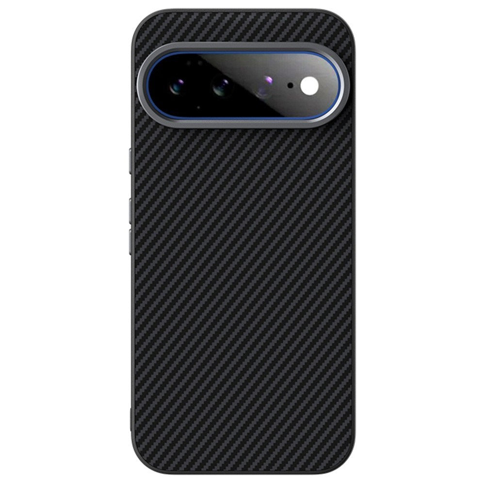 Google Pixel 11 Pro XL ABEEL Hybrid Mobilcover m. Karbonfibretekstur - Sort