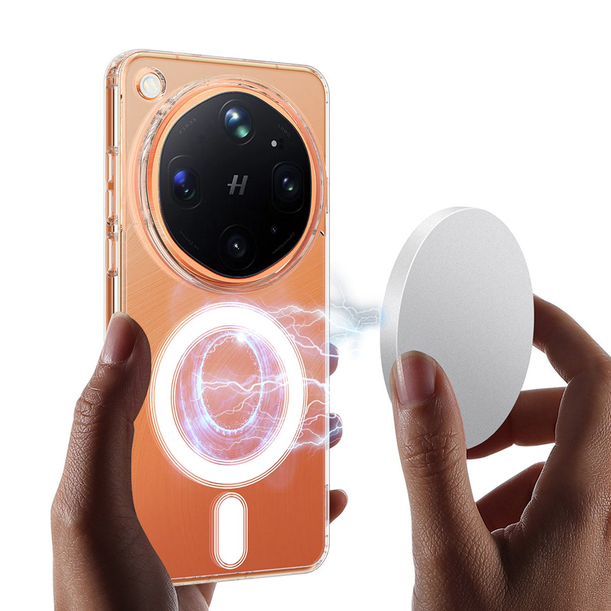 OPPO Find X9 Ultra EIDERWOOD Hybrid Mobilcover - MagSafe Kompatibel - Gennemsigtig
