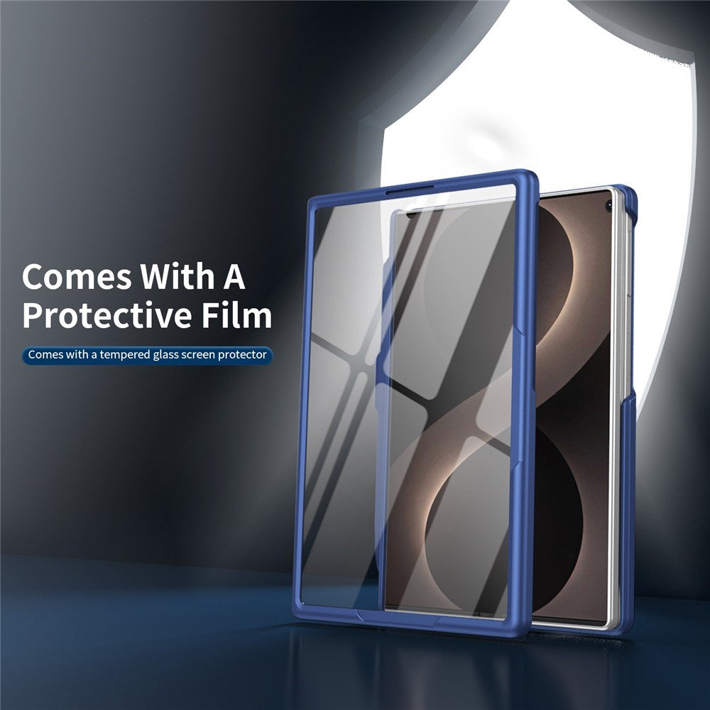 Samsung Galaxy Z Fold8 EIDERWOOD Mobilcover m. Skærmbeskyttelse & Ståfunktion - Blå