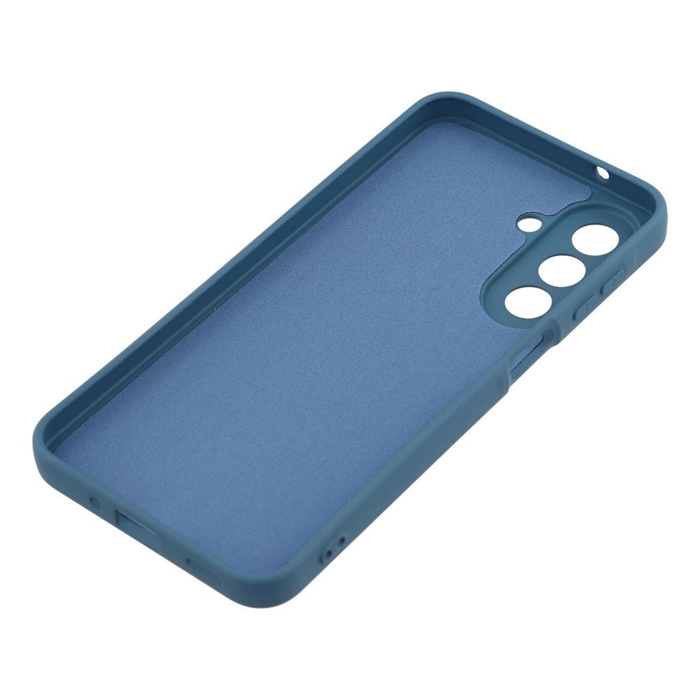 Samsung Galaxy A27 EIDERWOOD Foret Fleksibelt Plast Bagside Cover - Mørkeblå