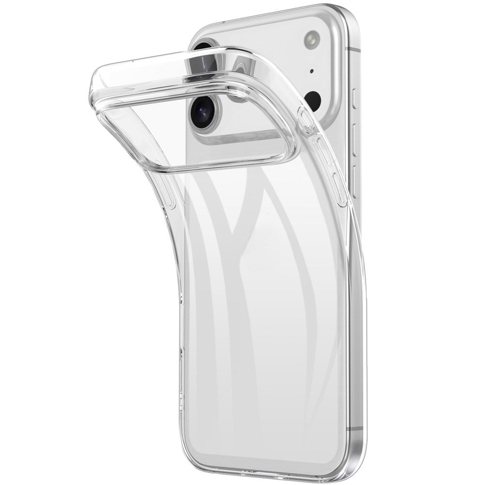 EIDERWOOD iPhone 18 Pro / 17 Pro Fleksibel Plast Mobil Cover - Gennemsigtig