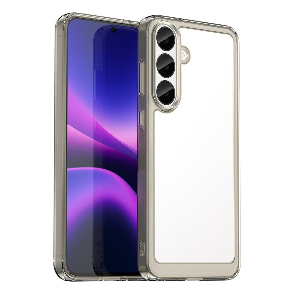 Samsung Galaxy S26 FE EIDERWOOD Hybrid Cover - Gennemsigtig / Grå