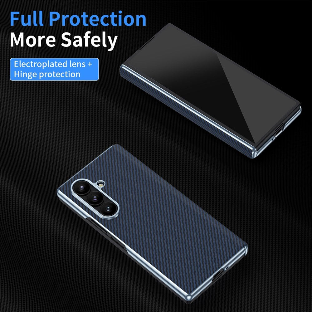 Samsung Galaxy Z Fold8 Ultra EIDERWOOD Carbon Fiber Cover - Blå