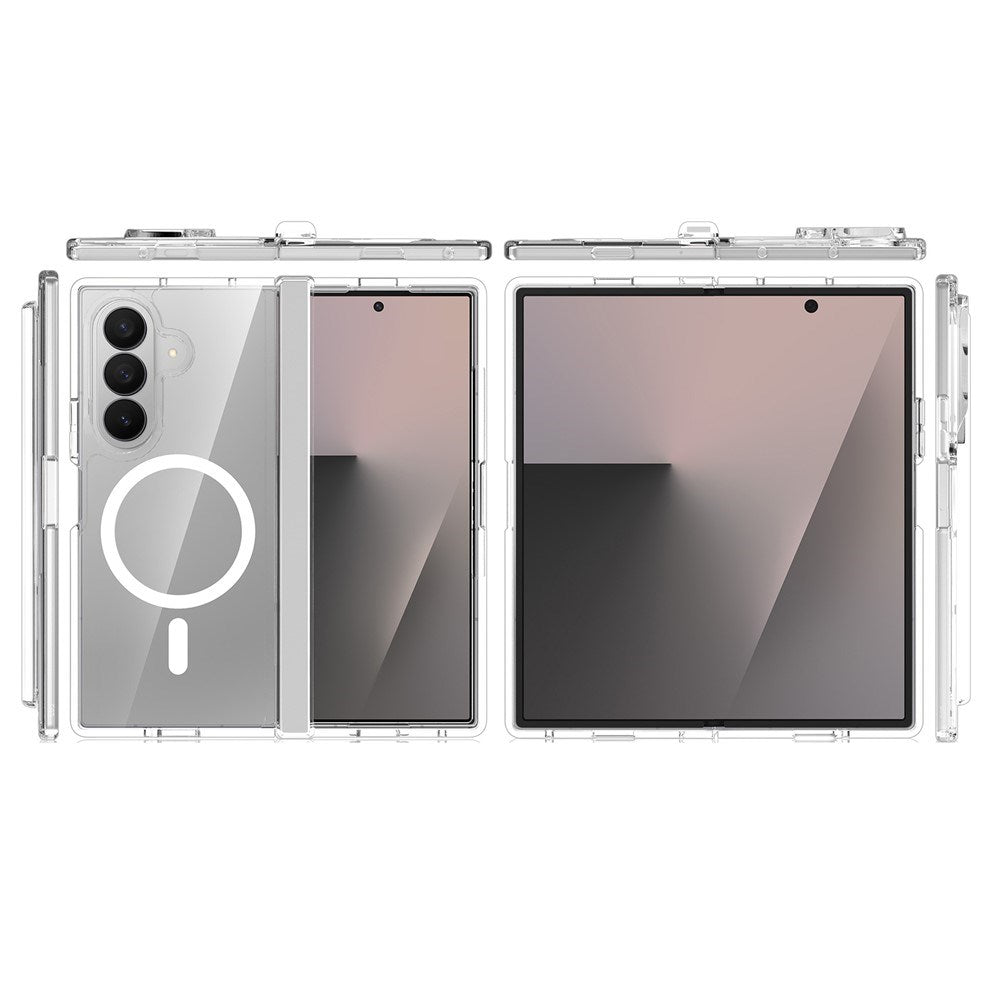 Samsung Galaxy Z Fold8 Ultra EIDERWOOD Hybrid Beskyttelsescase - MagSafe Kompatibel - Gennemsigtig