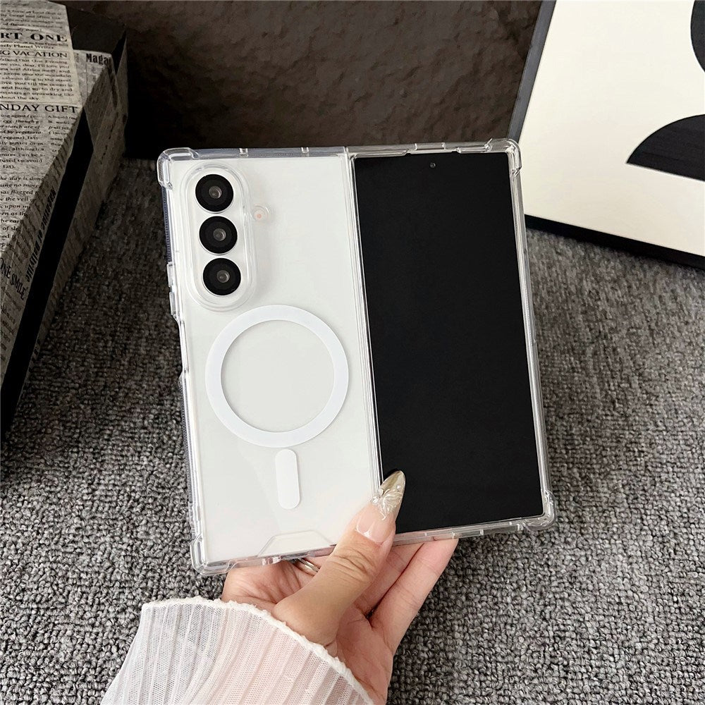 Samsung Galaxy Z Fold8 Ultra EIDERWOOD Hårdt Plastik Mobilcover - MagSafe Kompatibel - Gennemsigtig
