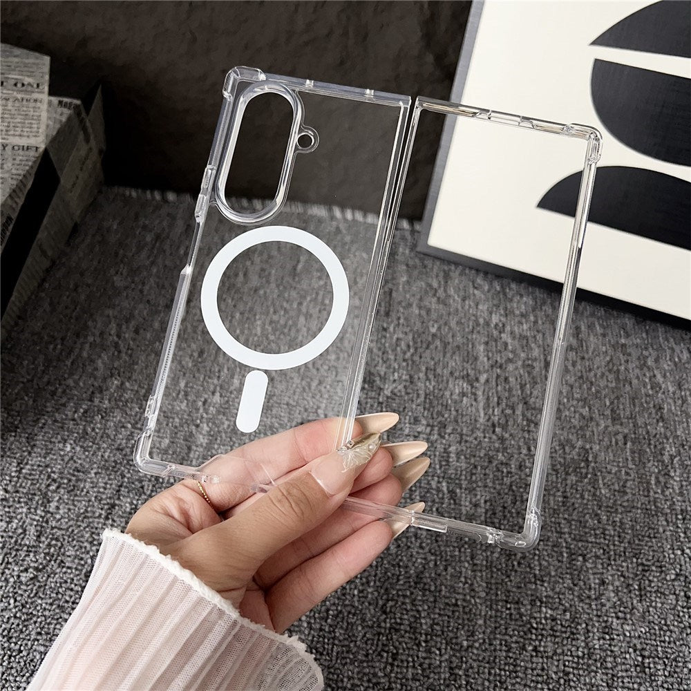 Samsung Galaxy Z Fold8 Ultra EIDERWOOD Hårdt Plastik Mobilcover - MagSafe Kompatibel - Gennemsigtig