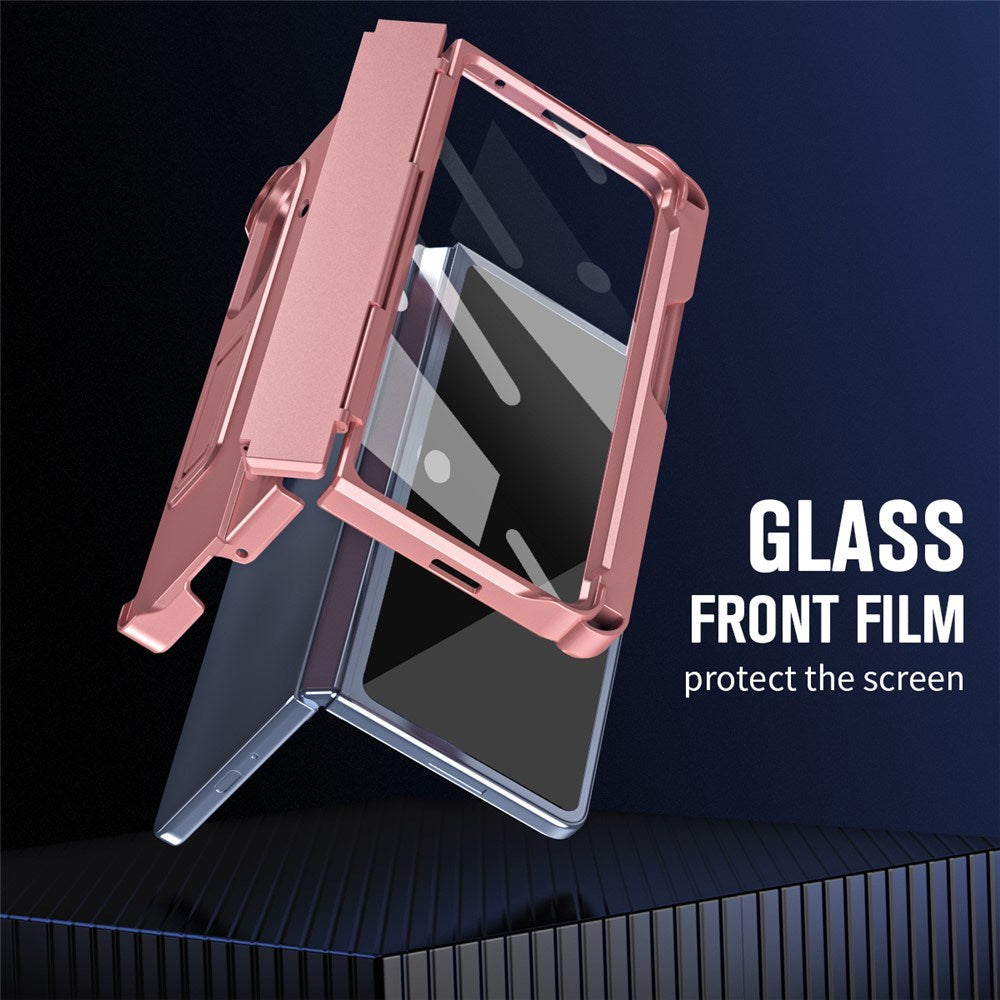 Samsung Galaxy Z Fold8 Ultra EIDERWOOD Robust Mobilcover m. Ståfunktion & Skærmbeskyttelse - Lyserød