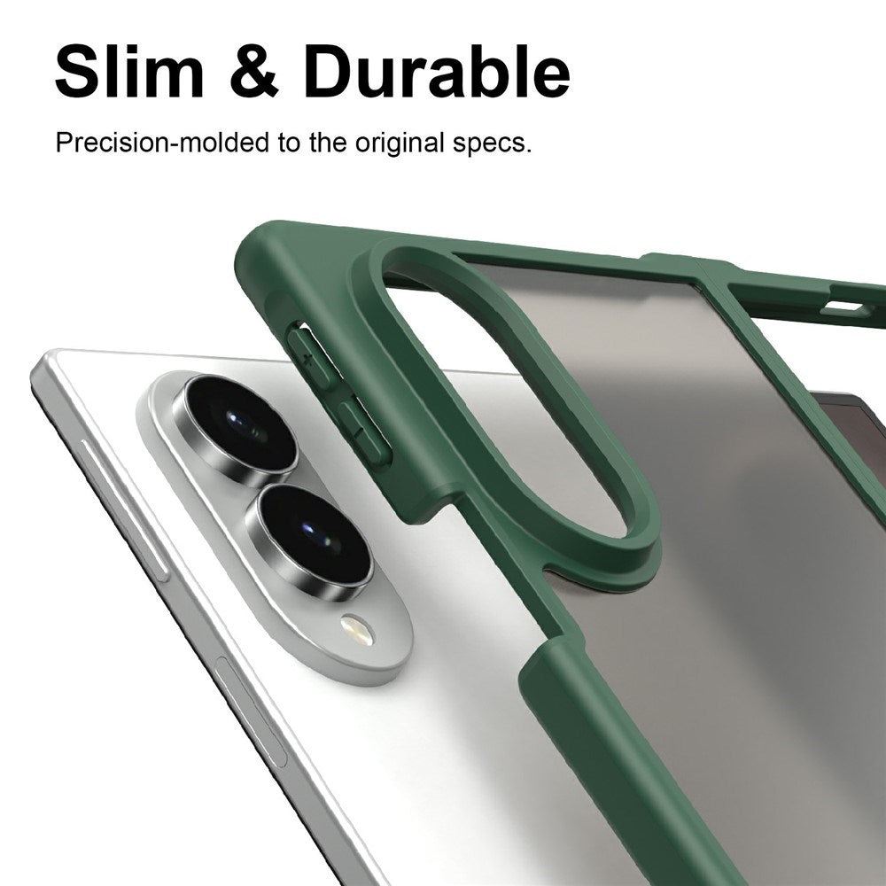 Samsung Galaxy Z Fold8 EIDERWOOD Mat Hybrid Mobilcover - Grøn