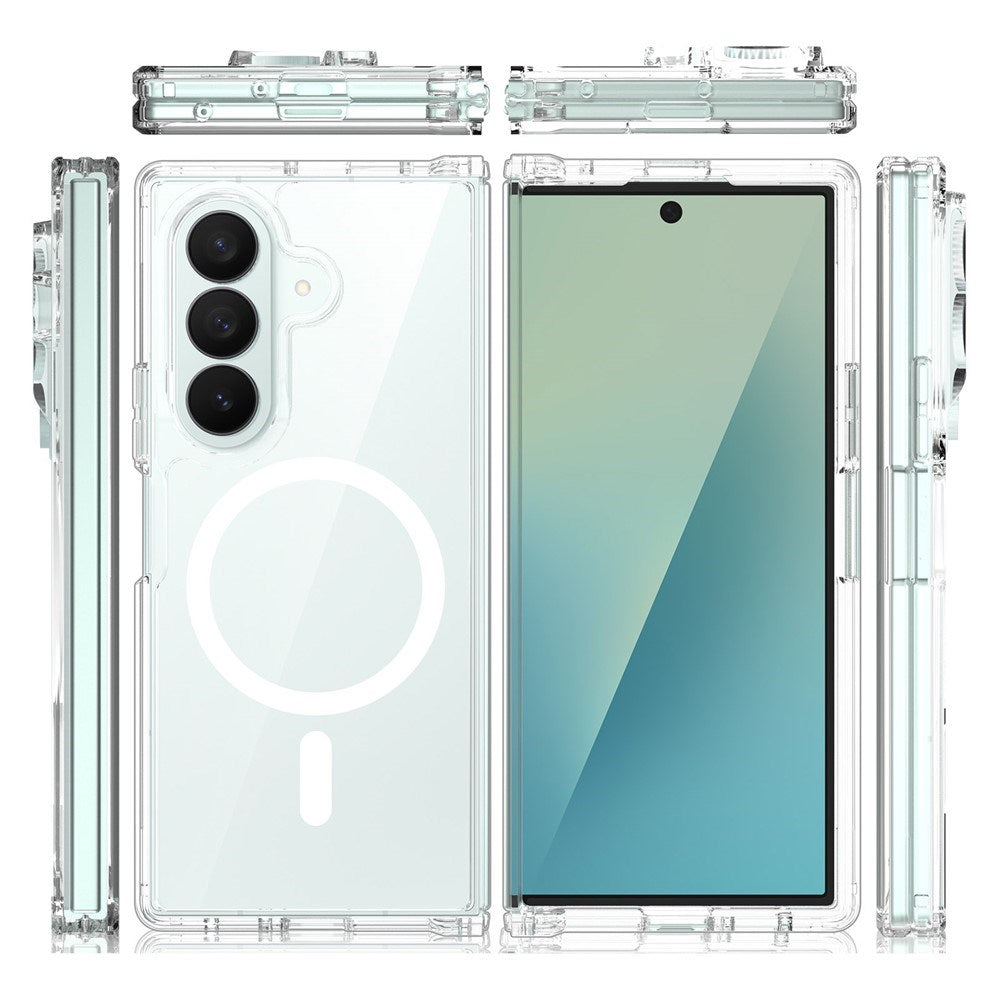 Samsung Galaxy Z Fold8 Ultra EIDERWOOD Mobilcover m. 2 x Beskyttelsesglas & 2 x Beskyttelsesfilm - Gennemsigtig