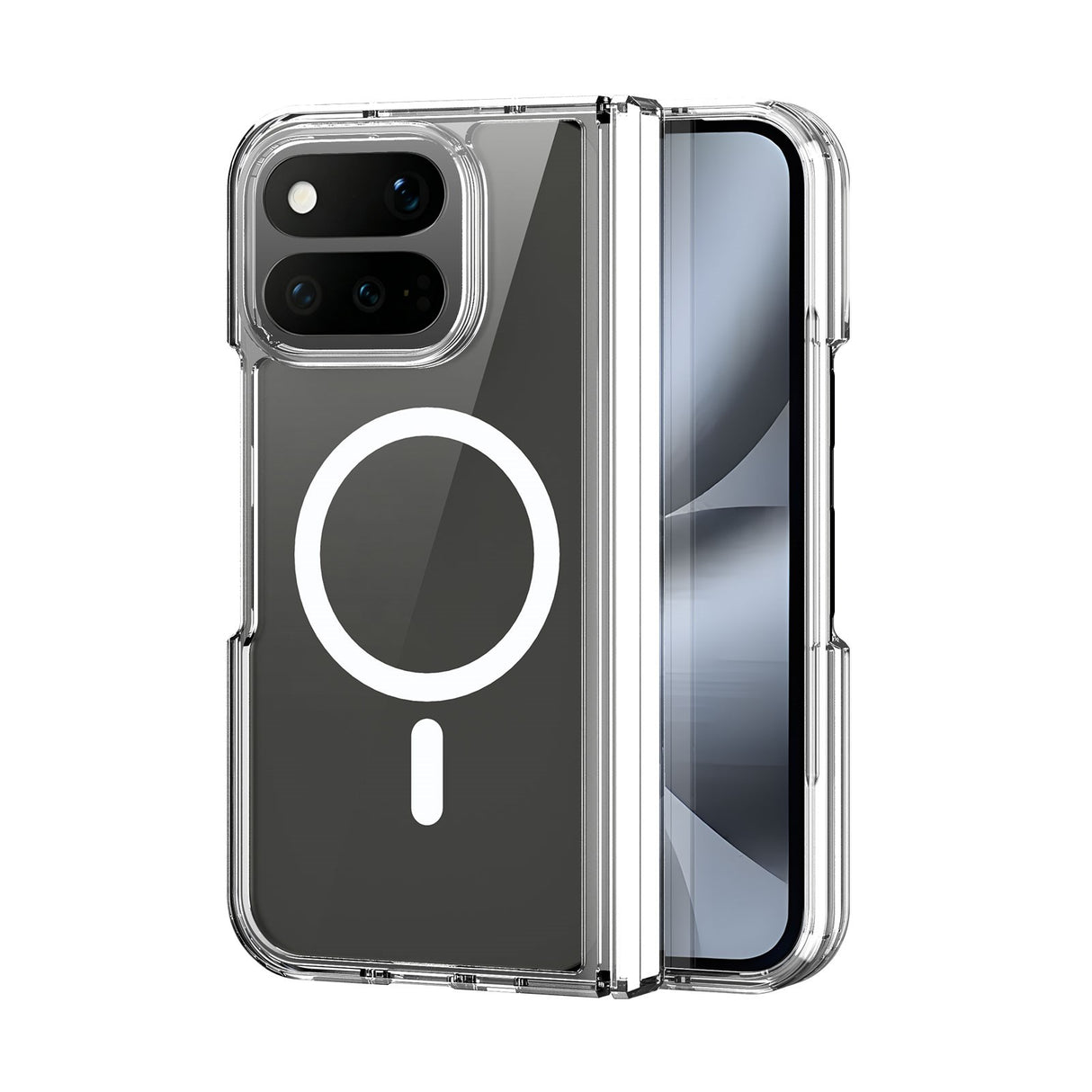 Google Pixel 11 Pro Fold DUX DUCIS Hybrid Bagsidecover - Gennemsigtig