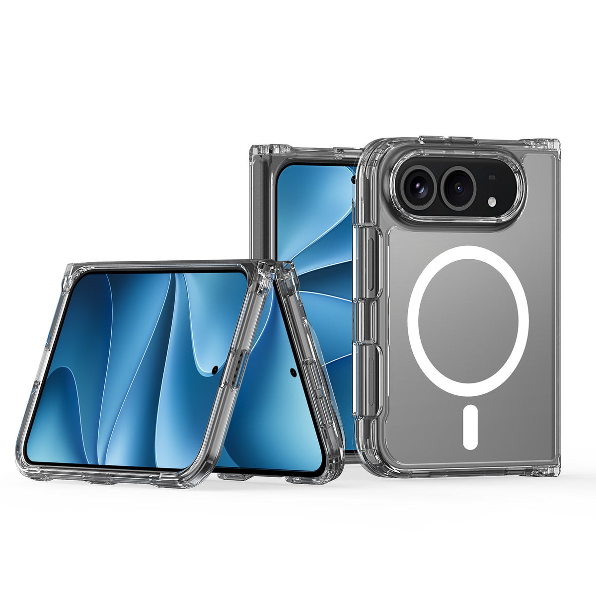 DUX DUCIS iPhone Duo Clin Series Hybrid Mobilcover - MagSafe Kompatibel - Gennemsigtig