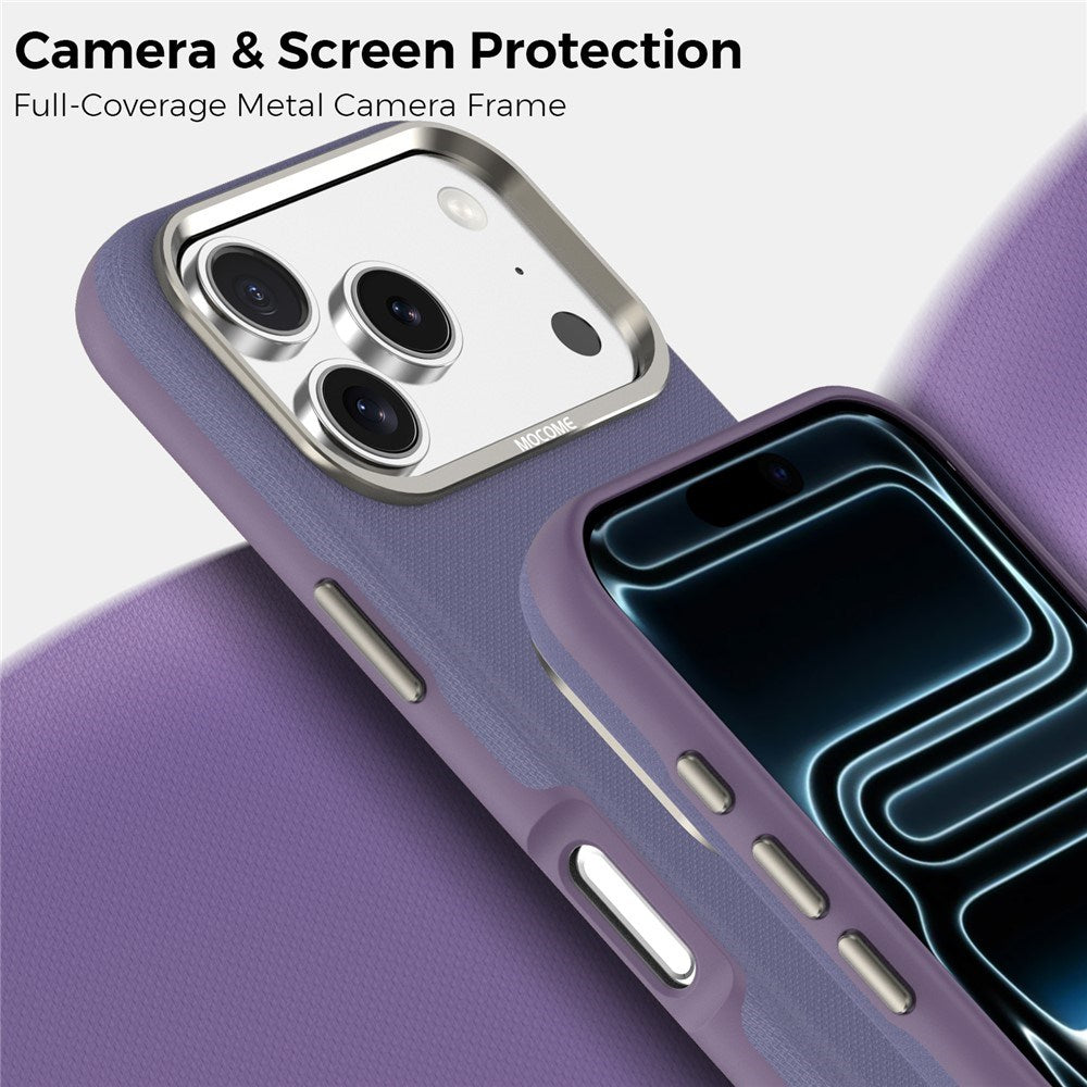iPhone 18 Pro EIDERWOOD Kunstlæder Cover m. Aftagelig Kortholder - MagSafe Kompatibel - Lilla