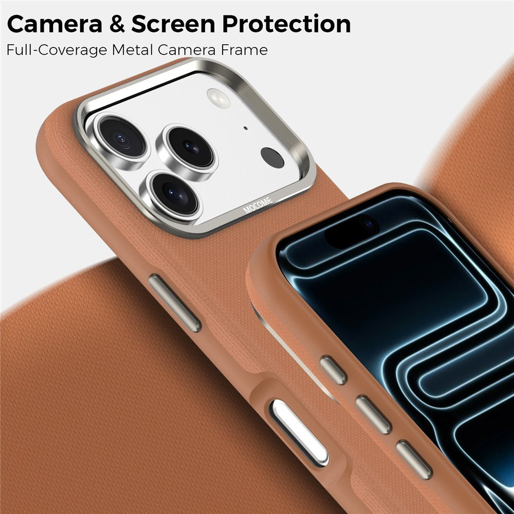 iPhone 18 Pro EIDERWOOD Kunstlæder Cover m. Aftagelig Kortholder - MagSafe Kompatibel - Brun