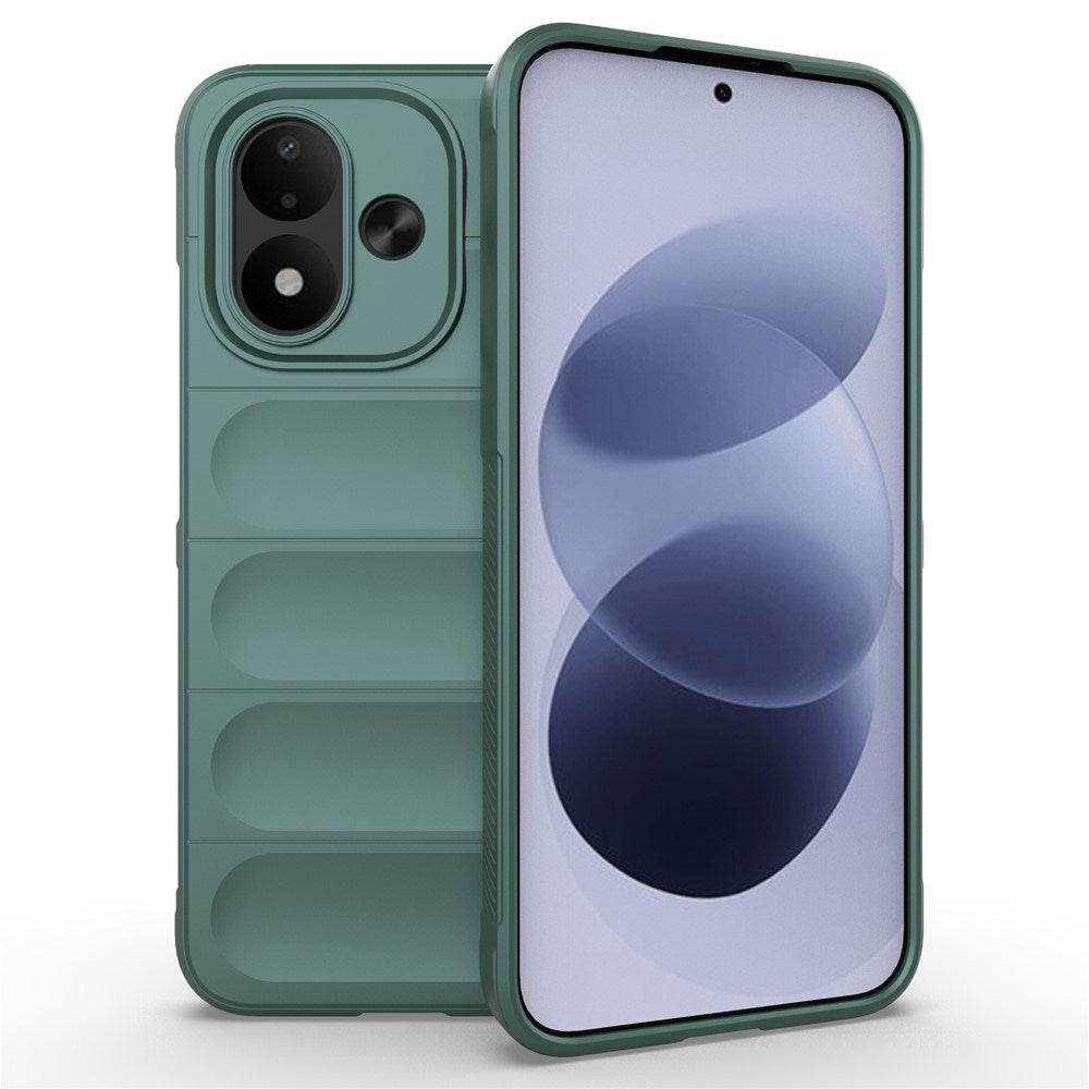 Xiaomi Redmi Note 17 (5G) EIDERWOOD Rugged Plast Bagside Cover - Grøn