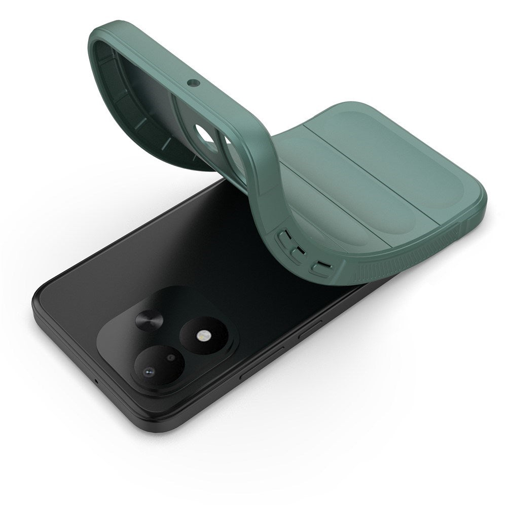 Xiaomi Redmi Note 17 (5G) EIDERWOOD Rugged Plast Bagside Cover - Grøn