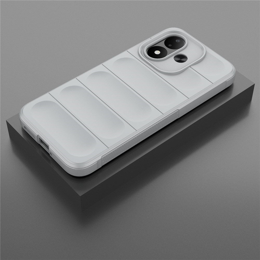 Xiaomi Redmi Note 17 (5G) EIDERWOOD Rugged Plast Bagside Cover - Lysegrå