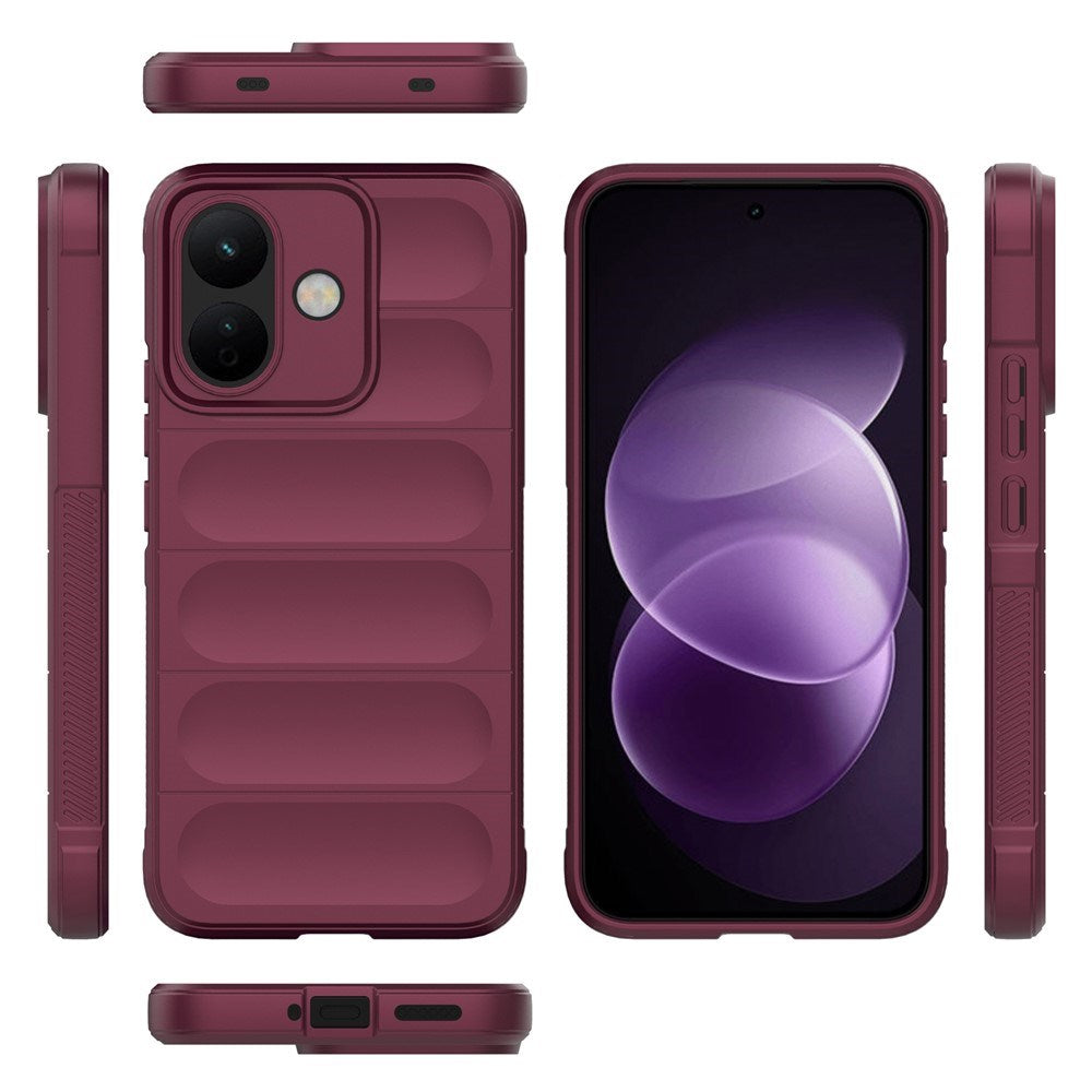 Xiaomi Redmi Note 17 Pro (5G) EIDERWOOD Rugged Plast Bagside Cover - Rød