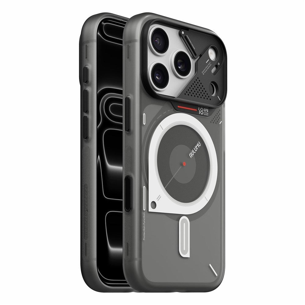 AULUMU iPhone 18 Pro Max / 17 Pro Max Bagside Cover - MagSafe Kompatibel - Grå