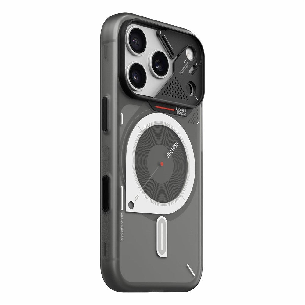 AULUMU iPhone 18 Pro / 17 Pro Bagside Cover - MagSafe Kompatibel - Grå