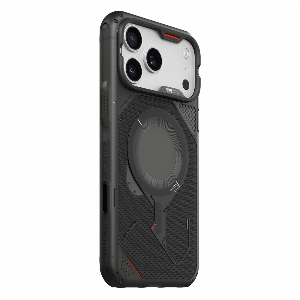 AULUMU iPhone 18 Pro / 17 Pro Fleksibelt Plastik Cover - MagSafe Kompatibel - Sort