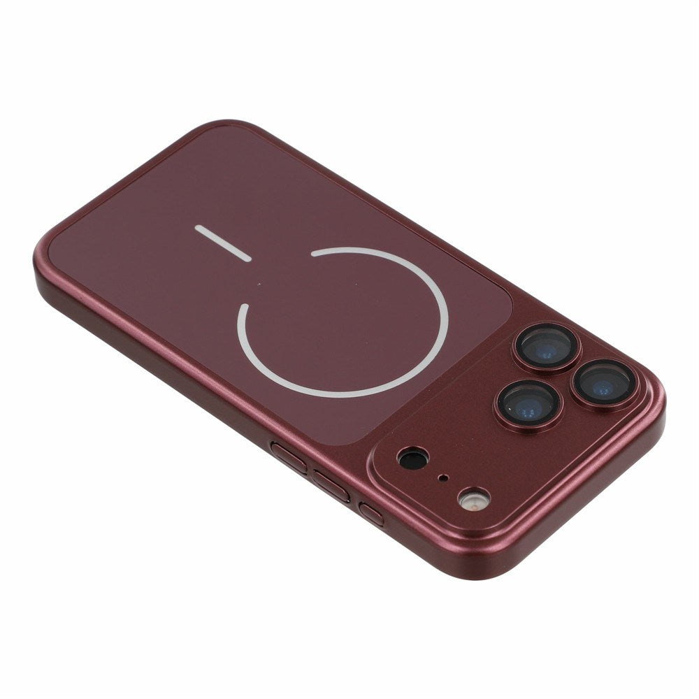 iPhone 18 Pro / 17 Pro EIDERWOOD Hårdt Plast Bagside Cover m. Kamerabeskytter - MagSafe Kompatibel - Rød