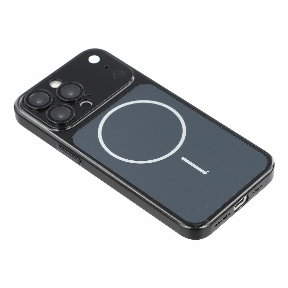 iPhone 15 Pro EIDERWOOD Hårdt Plast Bagside Cover m. Kamerabeskytter - MagSafe Kompatibel - Sort